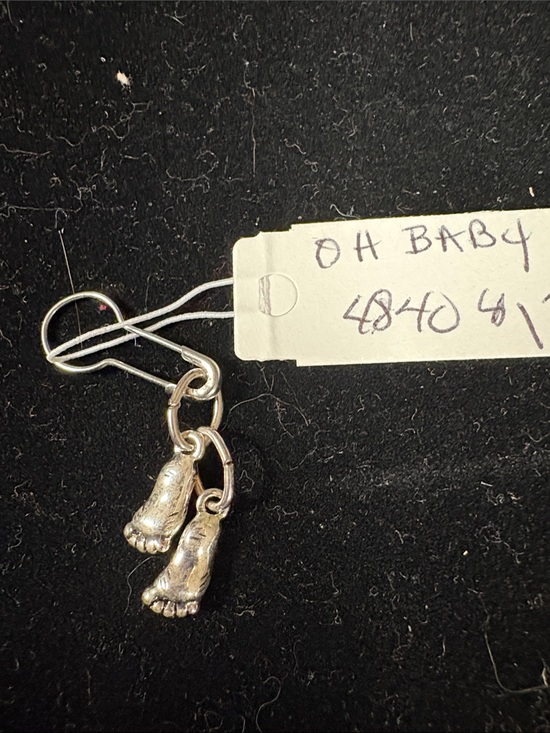 Premier Designs Other - Silver Baby Foot Charm